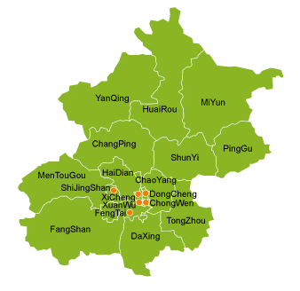 Carte de Pékin